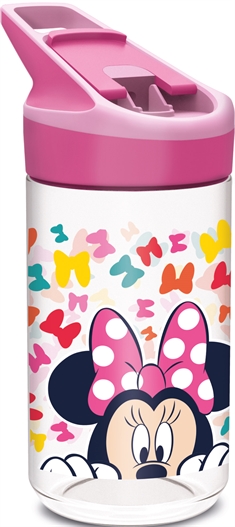 Disney Drikkedunk - Drikkedunk med flipfunktion og sugerør - Minnie Mouse 